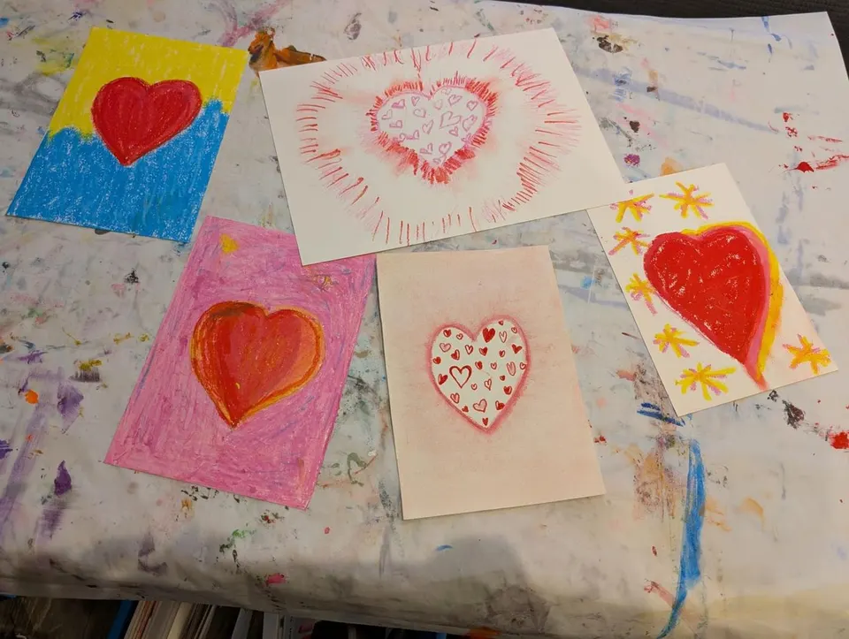 Art group at Diverse Services